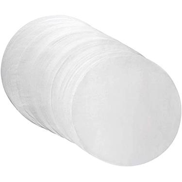Imagem de Círculos de papel pergaminho para assar, 20 cm de diâmetro, forros de papel para assar bolos, cozinhar, forno holandês, fritadeira a ar, cheesecakes, tortilla Press (200 peças)