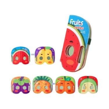 Imagem de Livro De Pano Para Bebês: Máscara De Brinquedo, Personagens De Animais