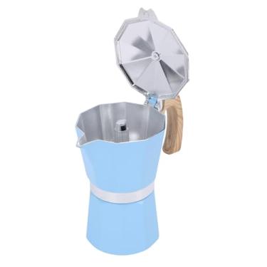 Imagem de Zerodis Fogão Cafeteira Fogão Espresso Moka Potes Com Design Fácil de Limpar Capacidade de 300ml para Casa e Camping Cafeteira Liga de Alumínio Moka Cozinha