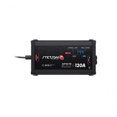 Imagem de Carregador De Bateria Stetsom Infinito Black 120a