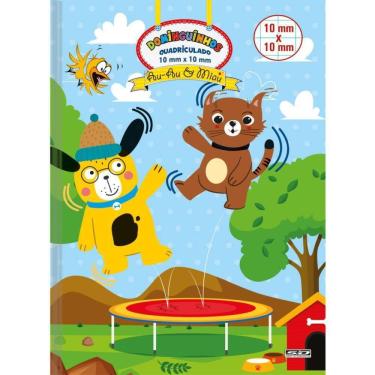 Imagem de CADERNO QUADRICULADO ERS.  COST. 1X1CM 40F -  com05