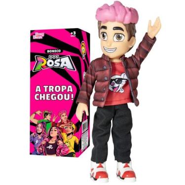 Imagem de Boneco Dos Rosa Robson 26cm Articulado Original Novabrink