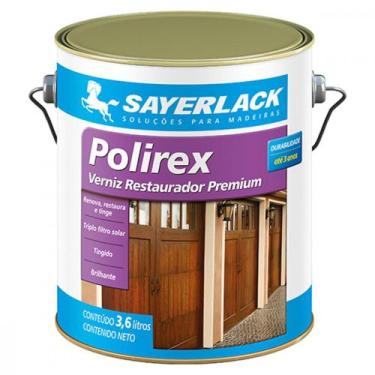 Imagem de Verniz Sayer.Restaura Imbuia Polirex Galao 3,6 Litros - SAYERLACK