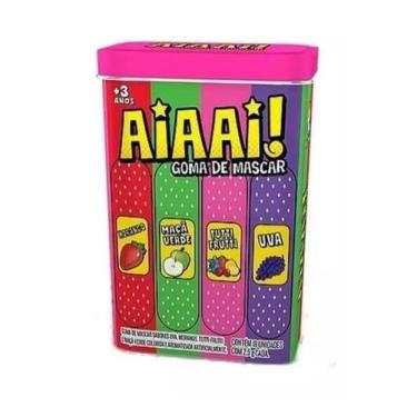 Imagem de Chiclete Aiaai Goma de Mascar Lata C/18 Unid