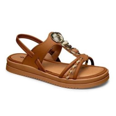 Imagem de Sandalia Papete Flatform Feminina Mississipi Moda Casual Pedras Ref: J0221-Feminino