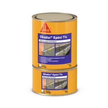 Imagem de Adesivo Estrutural Epóxi Tix A Base de Resina Sikadur 1kg