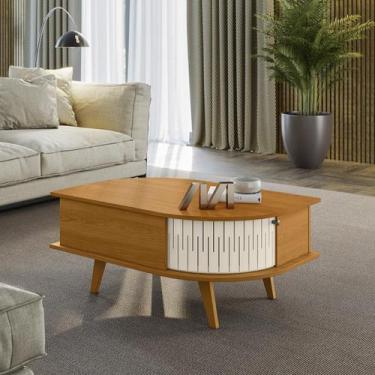 Imagem de Mesa de Centro Indianápolis 90 cm Para Sala Madetec - MADETEC MVEIS, C