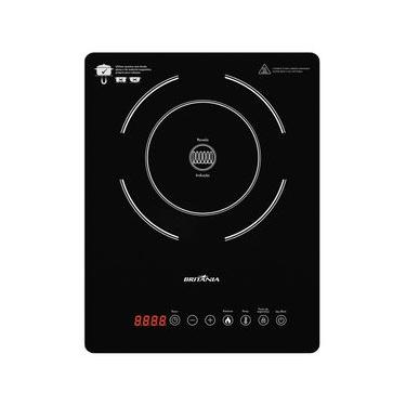 Imagem de Cooktop de Indução Britânia Portátil 1 Queimador BCT14P Bivolt Bivolt
