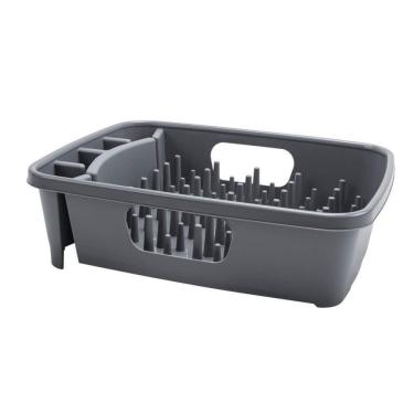 Imagem de Escorredor De Louça Tramontina Em Plástico Polipropileno Com Porta-talheres 61537200