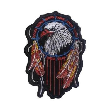 Imagem de Patch Bordado Estilo Punk Para Motocicleta, Termocolante Para Roupas, 