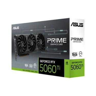 Imagem de Placa De Vídeo Nvidia Geforce Asus Prime  RTX5060ti Oc 16gb Gddr7 128 Bits- Prime-RTX5060ti-o16g 90yv0mh2-m0na00