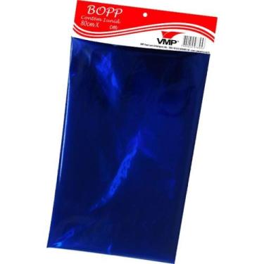 Imagem de Papel Celofane 80X80CM 5 Cores Dobrado 1 em 1 Caixa com 50 - VMP