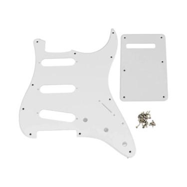 Imagem de Conjunto De Pickguard SSS Para Guitarra Elétrica Com 11 Furos, Placa T