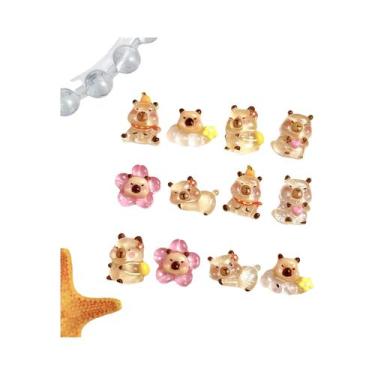 Imagem de Pingentes De Resina Kawaii Para Unhas, 30 Peças, Decorações De Animais