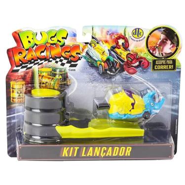 Imagem de Veículo e Pista de Percurso Bugs Racing Lançador - DTC
