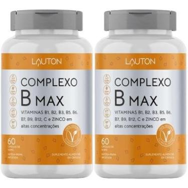 Imagem de Kit 2X Complexo B Max - 60 Cápsulas - Lauton Nutrition-Masculino