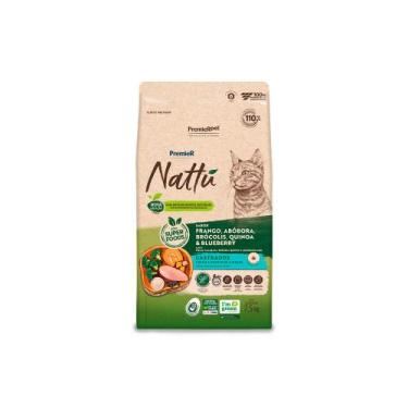 Imagem de Ração Premier Nattu Gatos Adultos Castrados Abóbora 7,5kg