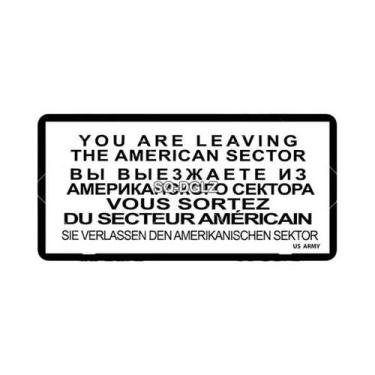 Imagem de Placa De Metal Vintage De Berlim, Sinal Retro Para Decoração De Parede