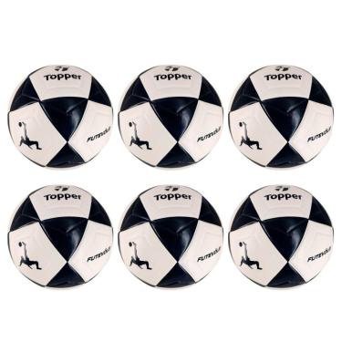 Imagem de Kit 06 Bola De Futevôlei Topper R1 Oficial-Masculino