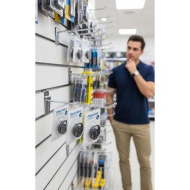 Imagem de 2x 100 Ganchos 30cm Zincado P/ Painel Canaletado Organizador - Congrat