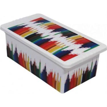 Imagem de Caixa Organizadora 5,5 Litros Lápis - Or16l-02 - São Bernardo Caixa Or