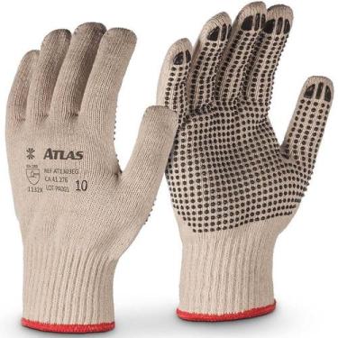 Imagem de Luva De Algodão Pigmentada Extra Grande - At1303eg - Pincéis Atlas