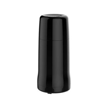 Imagem de Garrafa Térmica Soprano Café Chá Portátil Compacta 250ml Pequena Preta