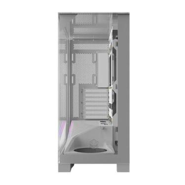 Imagem de Gabinete Gamer PCYES Forcefield Dome White GHOST - GFFDWG