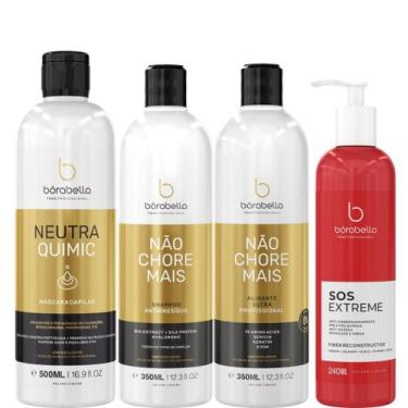 Imagem de Borabella NeutraQuimic 500ml + Kit Não Chore 350ml + SOS