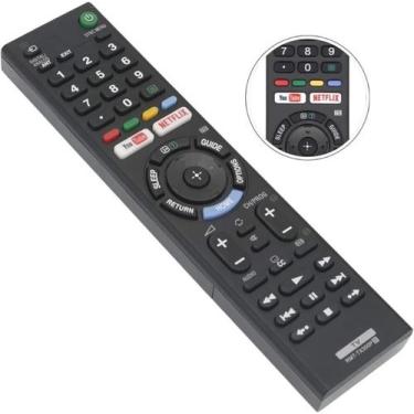 Imagem de Controle Remoto Compatível Com Sony Rmt-Tx300B Bravia Led Smart TV Com