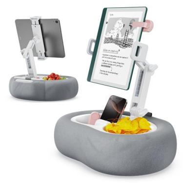 Imagem de Suporte de Almofada para Tablet Kindle TAZENI com 2 Bandejas para Lanc