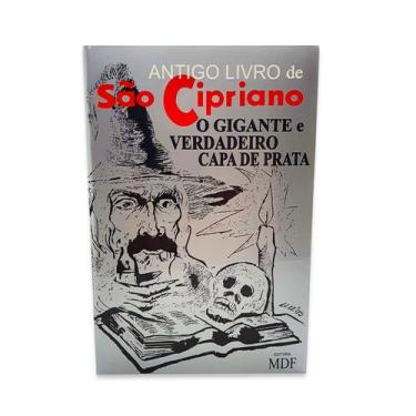 Imagem de Antigo Livro São Cipriano o gigante verdadeiro Capa de Prata - Flash