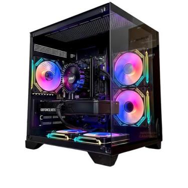 Imagem de PC Gamer Workstation Preto ou Branco  Intel i9 12900  RTX 5060 8GB  32