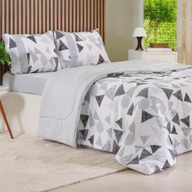 Imagem de Edredom Casal Bella Cama Malha 125g/m² 100% Algodão 200x220cm Bene Cas