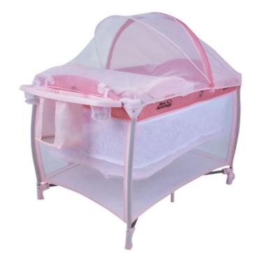 Imagem de Berço New Aconchego Pink (0 A 15kg) - Burigotto, New Aconchego