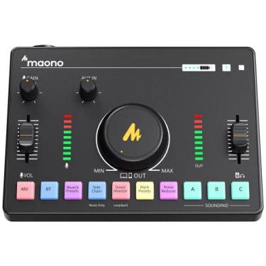 Imagem de Mesa de Som Stream Deck Maono Caster C2 Neo, Bluetooth e USB, AMC2 NEO