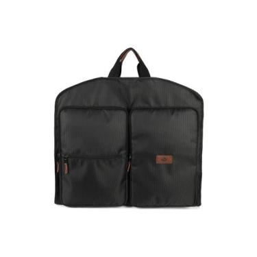 Imagem de Porta Terno Unissex Viagem Linha Hera Original Luxcel -, Preto