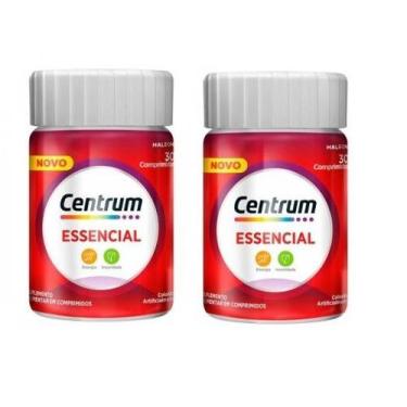 Imagem de Kit 2 Suplemento Alimentar Centrum Essencial 30 Cp - GSK