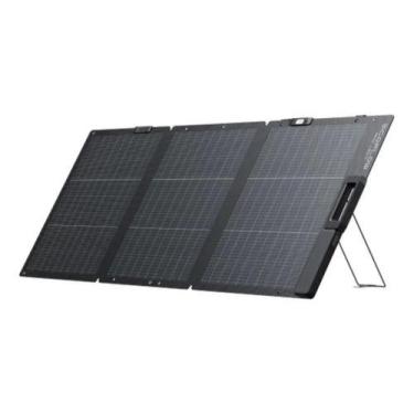 Imagem de Painel Solar Portátil Ecoflow Placa Dobrável 110w Bifacial Preto
