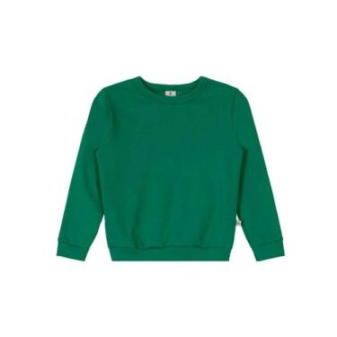 Imagem de Blusão Infantil Moletom Menino - Brandili, Verde, 4