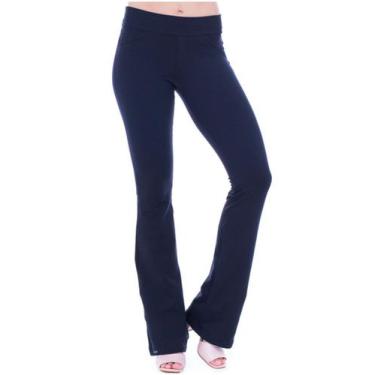 Imagem de Calça Flare K2b Feminina Bailarina Boca de Sino Original, Preto, Femin
