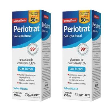 Imagem de Kit 2 Periotrat Sem Alcool Sabor Menta 250ml. - Kley Hertz