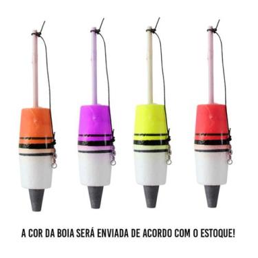Imagem de Boia De Arremesso Para Pesca N15 Cor Sortid 40g - Bóias Barão