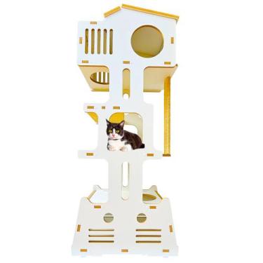 Imagem de Torre Cama Toca Arranhador gato - Simbah Chocmaster
