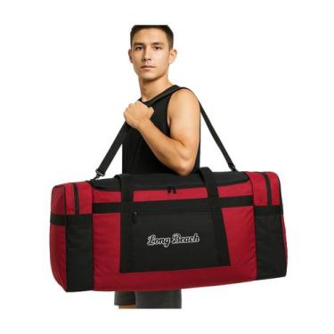 Imagem de Bolsa Viagem Sacola Viagem Grande Sacolão 015 - Yins, Vermelho