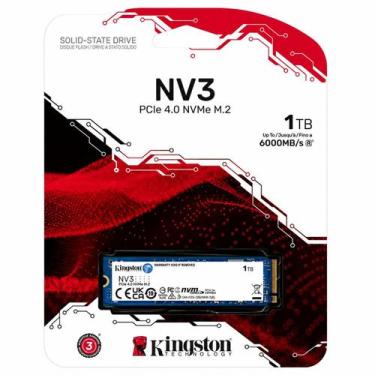 Imagem de Nvme 250GB Kingston Pcie 4.0 3500MB/s