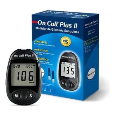 Imagem de Aparelho Medidor de Glicemia On Call Plus