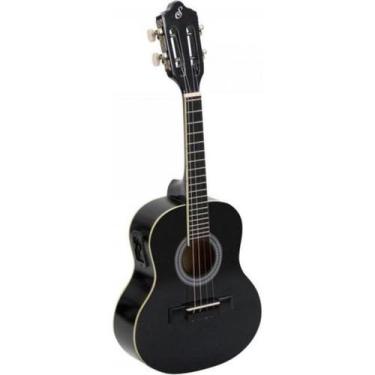 Imagem de Cavaco Elétrico Acústico CS14 EP Preto Equalizador Afinador Integrado 