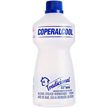Imagem de Álcool Líquido Bacfree Tradicional 46Inpm Coperalcool 500ml