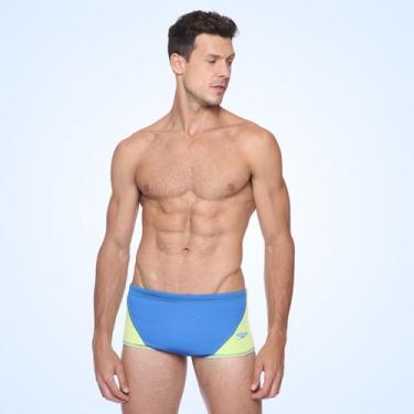 Imagem de Sunga Tradicional com Recortes 2 Speedo - AZUL MATCHA P, Azul matcha, 